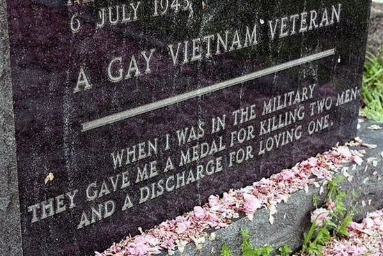 Tombstone of a loving soldier